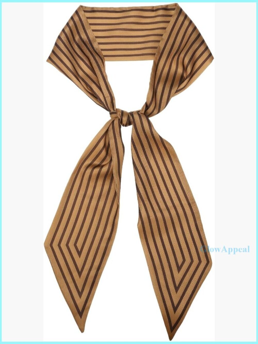 Silky Satin Scarf for Women, 55x4 Inch, Versatile Head Neck Accessory